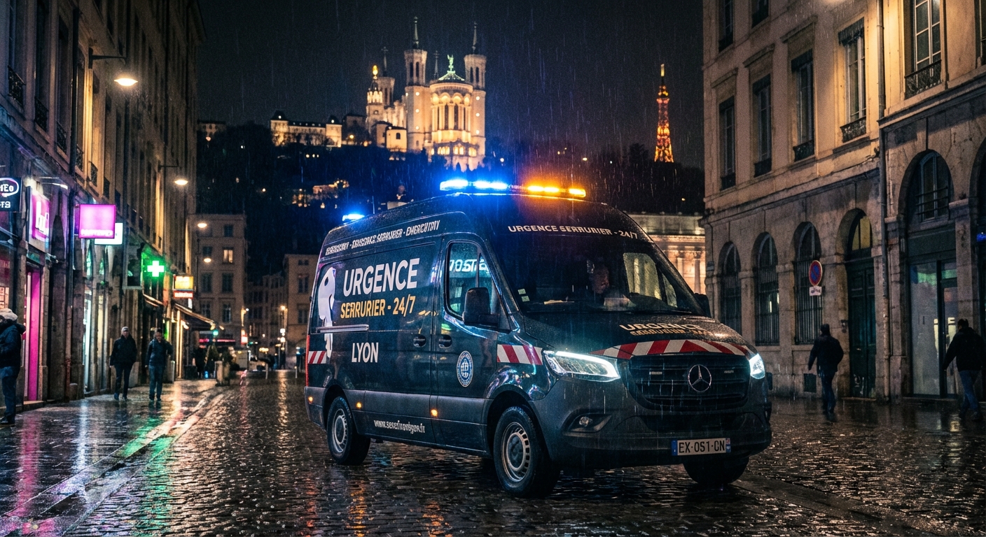 Serrurier urgence de nuit à Lyon